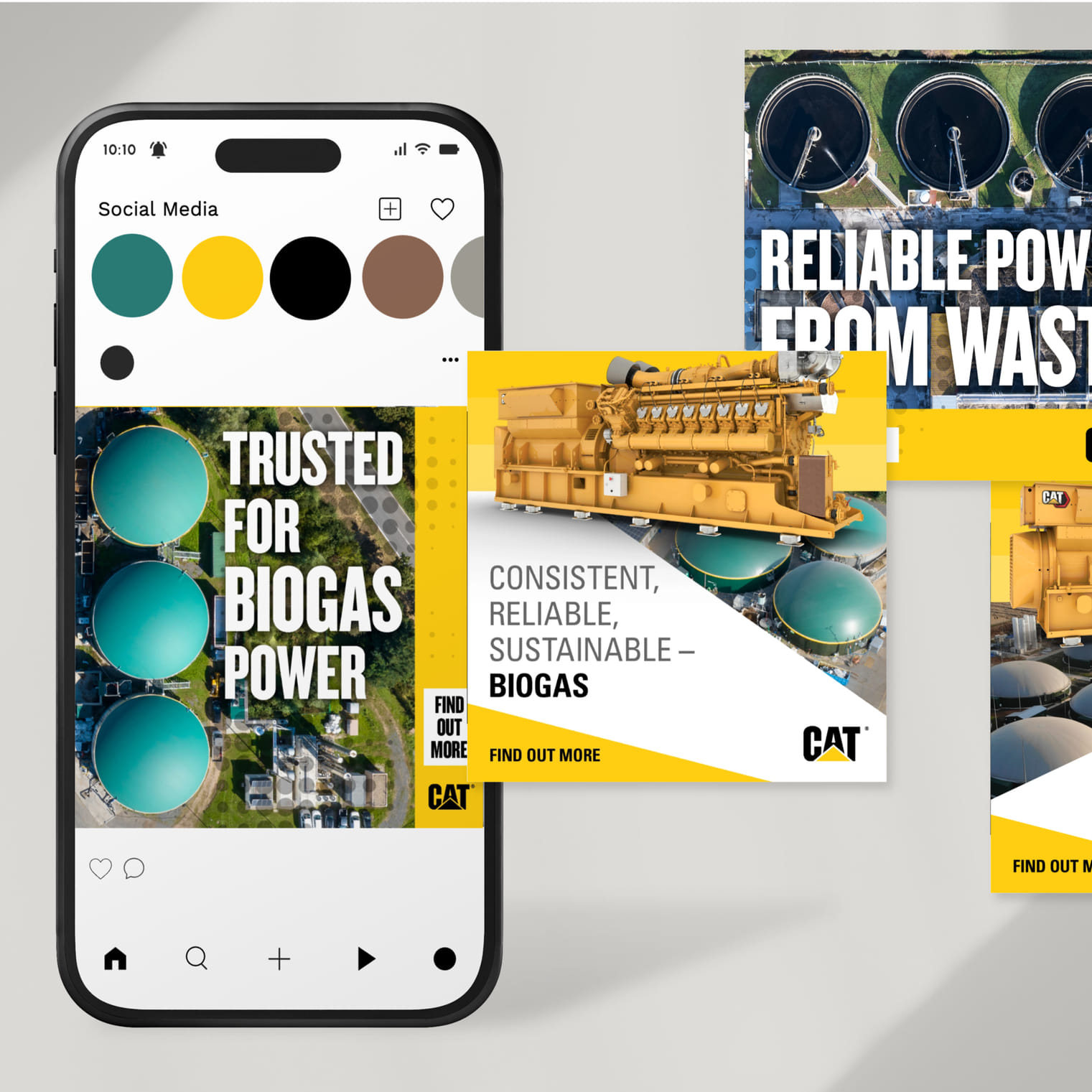 CAT BIOGAS AD CAMPAIGN