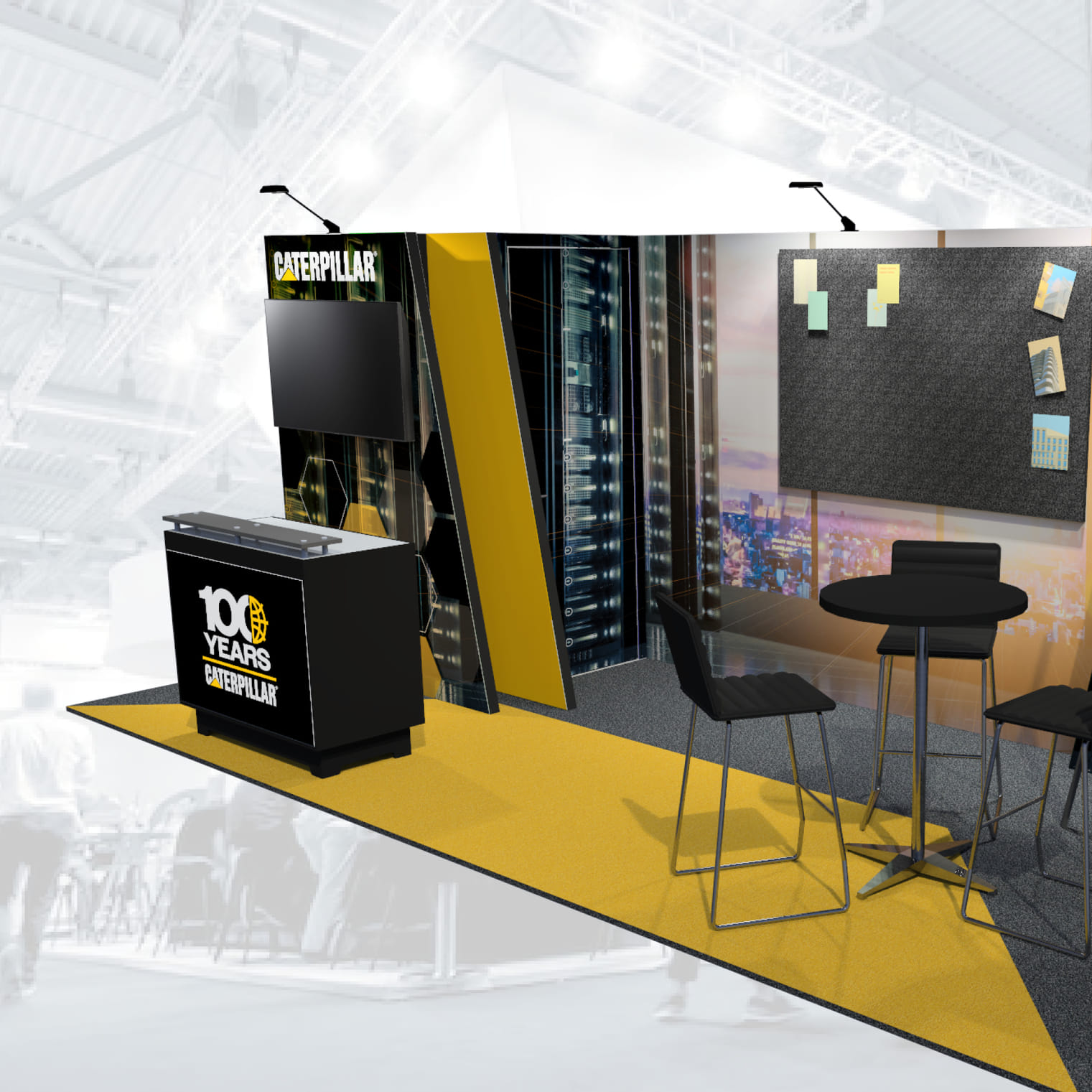 Caterpillar Booth Image 2