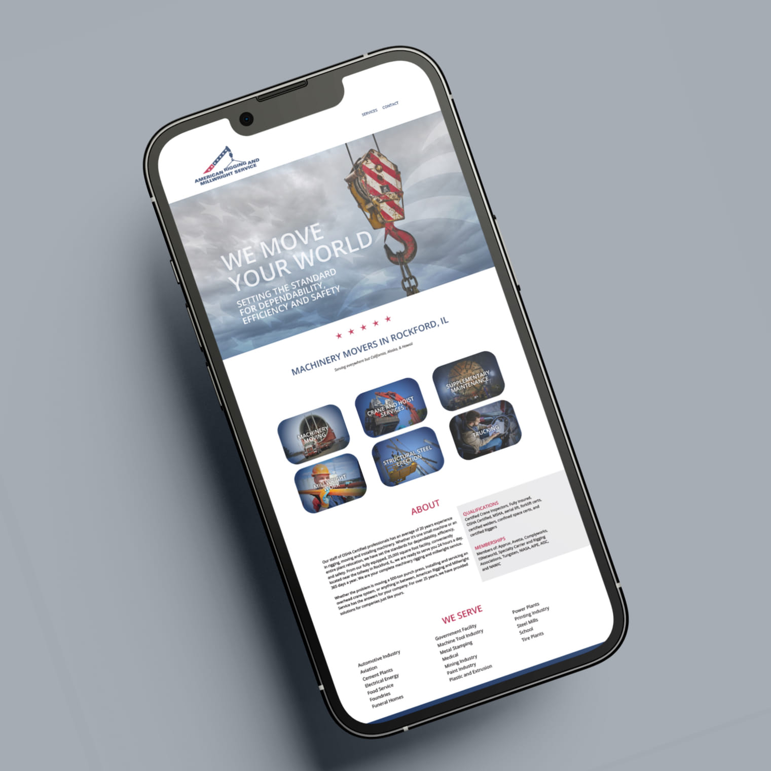 AMERICAN RIGGING WEBSITE