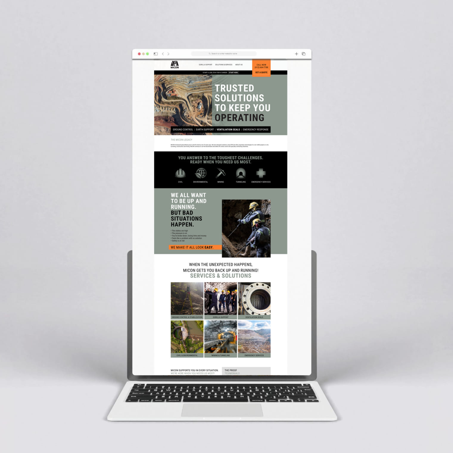 MICON WEBSITE CONCEPT